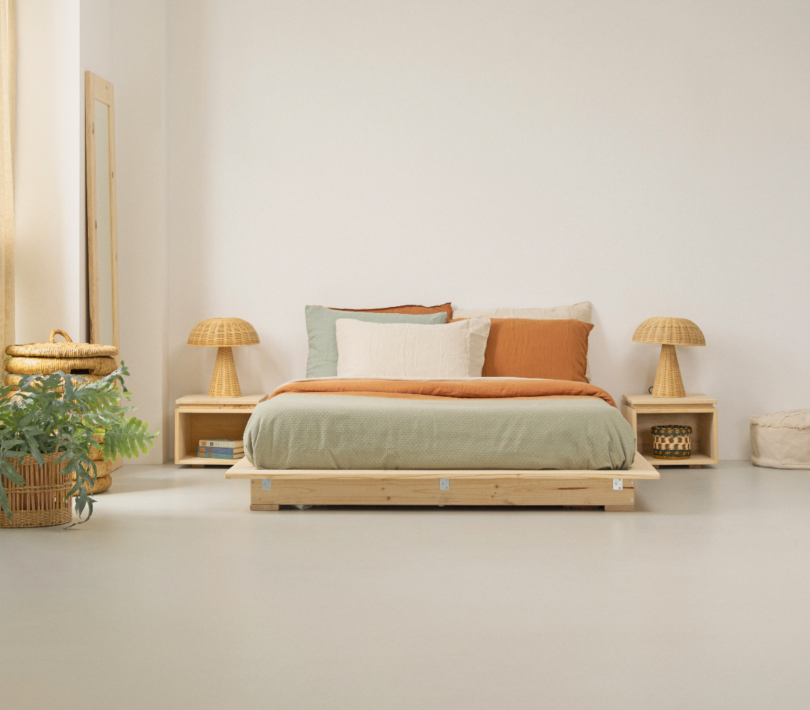 Nuevas camas tatami de inspiración japonesa